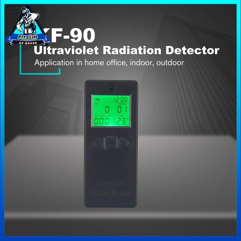Máy dò bức xạ tia cực tím kỹ thuật số UV Máy đo UVI Máy đo liều kế