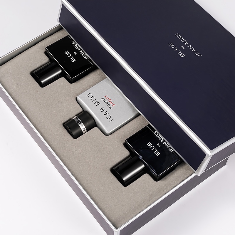 Bộ Quà Tặng Nước Hoa Nam Jean Miss Blue Set 3x30ml Thơm 24h J01