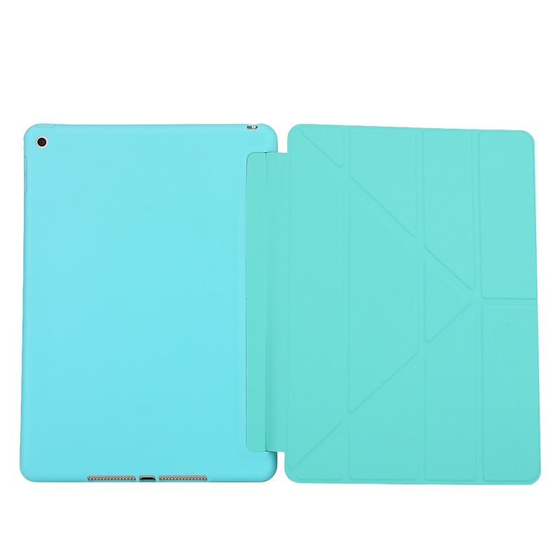 Ốp Máy Tính Bảng Silicon Mềm Có Giá Đỡ Biến Hình Dễ Thương Cho iPad Mini 1 2 3 4 5 6 Air Pro 9.7 10.5 iPad 7 8 9 10.2