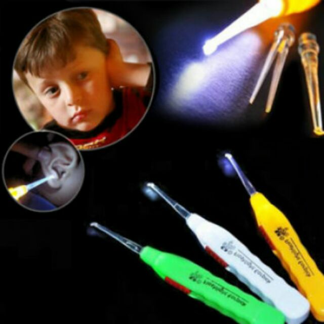 Lấy ráy tai có đèn