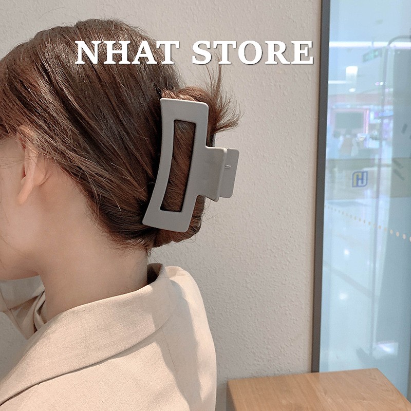 Kẹp tóc càng cua Hàn Quốc, Kẹp tóc cỡ lớn cho nữ Nhat store