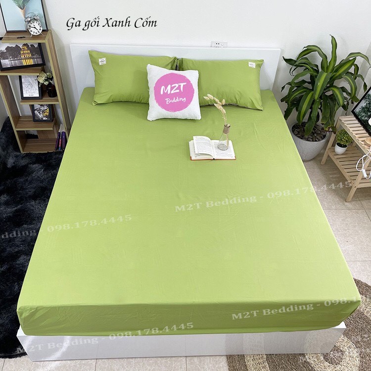 Vỏ ga trải giường Cotton Tici M2T bedding drap giường bo chun đủ size (không kèm vỏ gối)