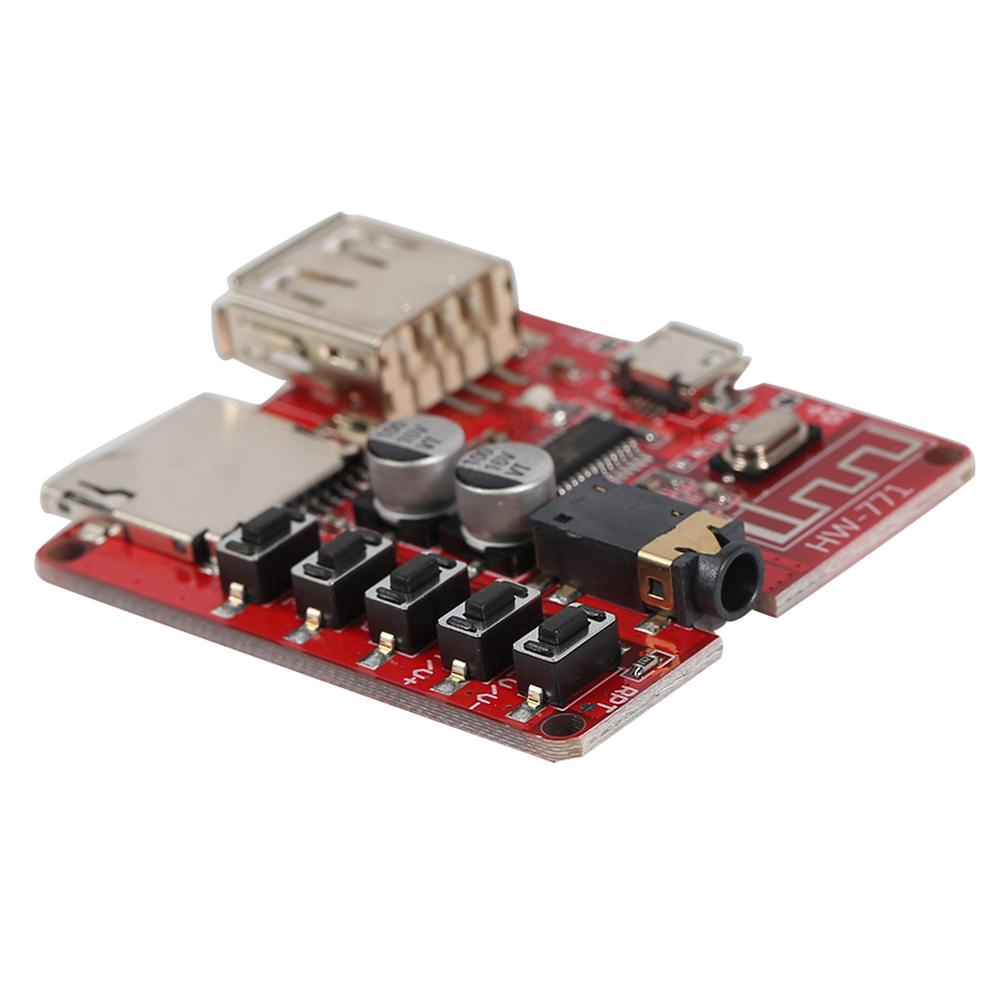 Bluetooth Audio Receiver Board w/USB TF Card Slot DIY Modified MP3 Module