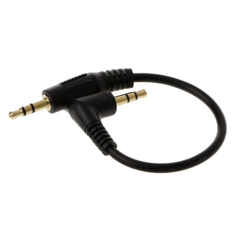 Dây cáp chuyển đổi 10cm từ Male sang Male 3.5mm AUX