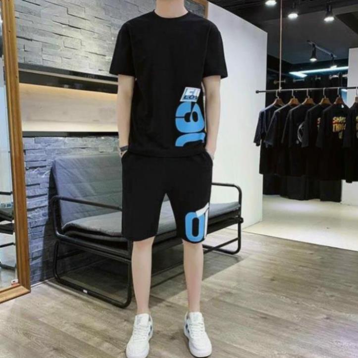 11.11 Set bộ quần áo thun nam, bồ đồ nam mùa hè Cộc Tay mùa hè mặc nhà hay đi chơi đều đẹp siêu hot unisex * ! Đẹp Xịn