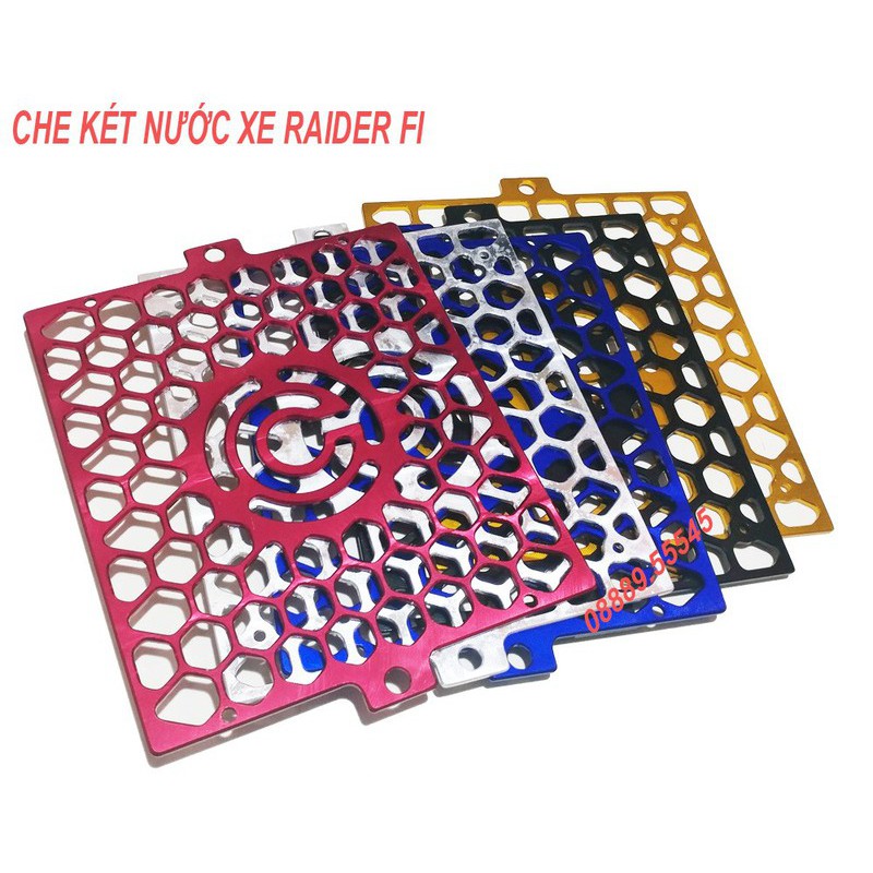 CHE KÉT NƯỚC RAIDER Fi - NHÔM CNC