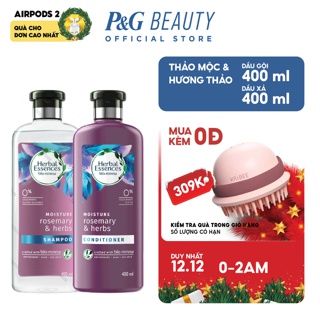 Bộ Gội Xả Herbal Essences Thảo Mộc và Hương Thảo 400ml/ chai