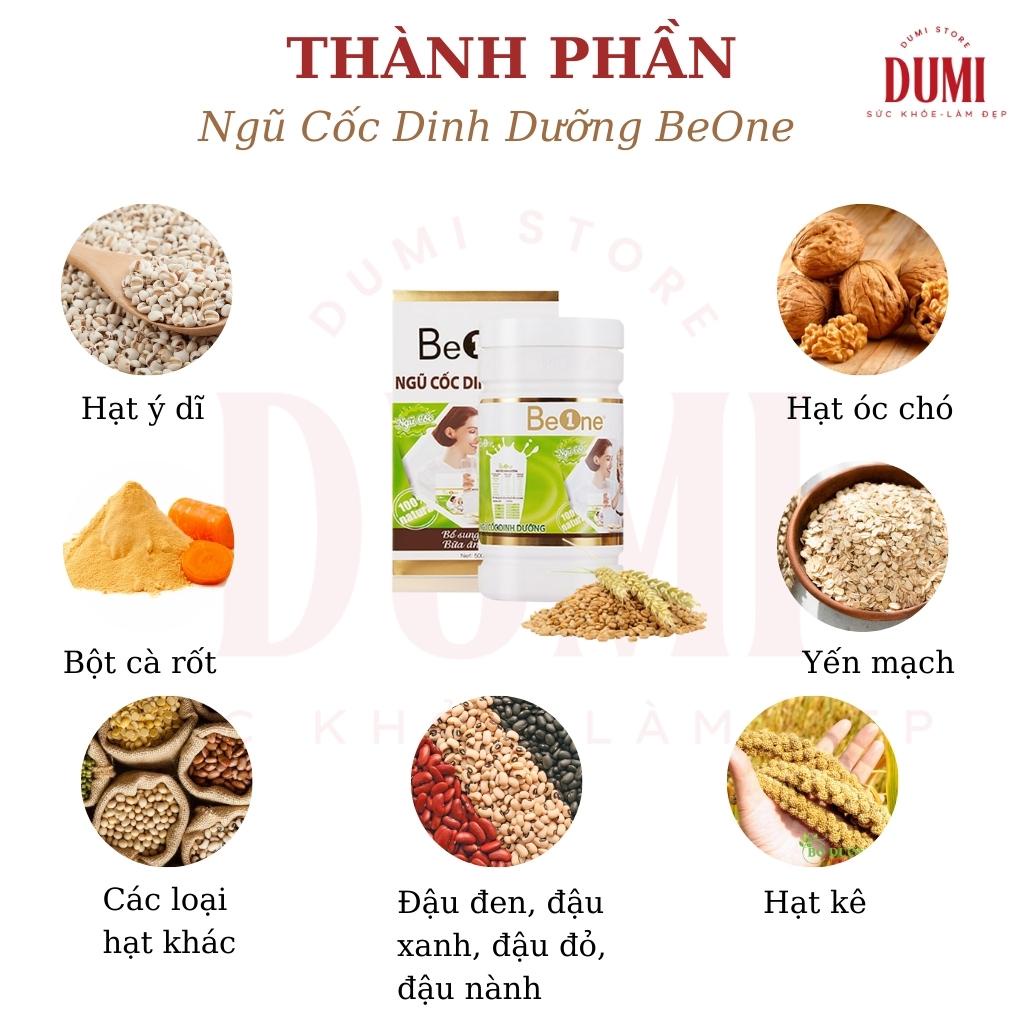 Ngũ Cốc Dinh Dưỡng BEONE Chính Hãng DUMI STORE Hộp 500gr Tăng Cân, Tăng Cơ Hiệu Quả, Bổ Sung Dinh Dưỡng Toàn Diện