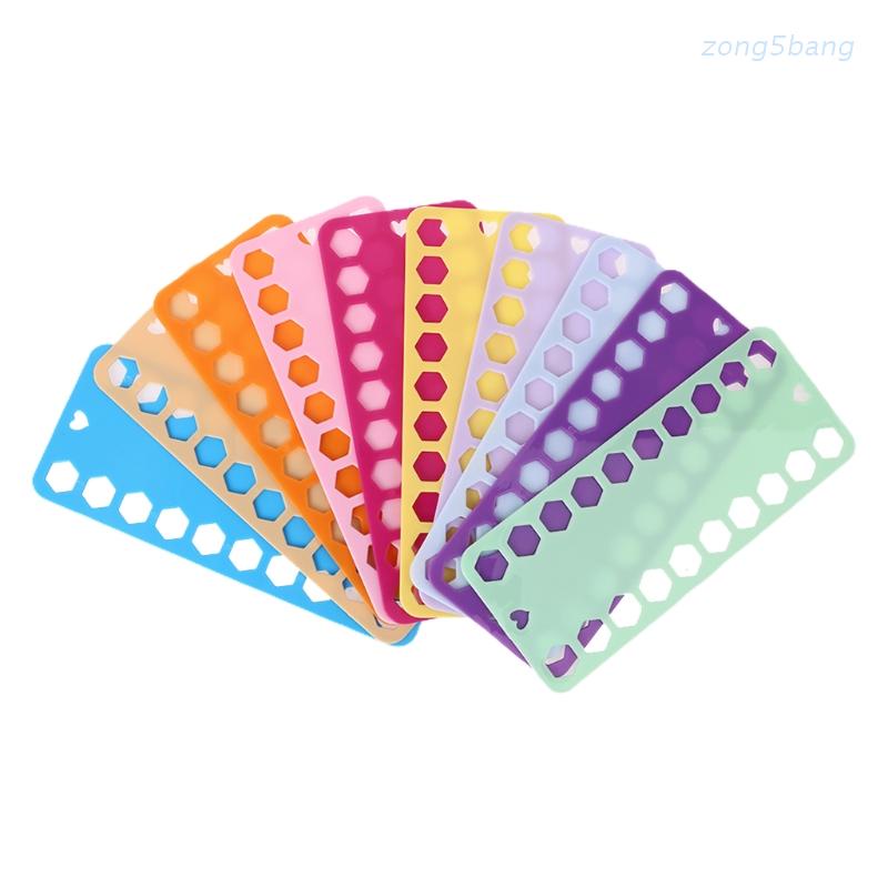 Bộ 10 bảng quấn chỉ thêu bằng nhựa tiện dụng