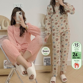 Bộ đồ ngủ nữ pijama, bộ mặc nhà kimono emmeishop