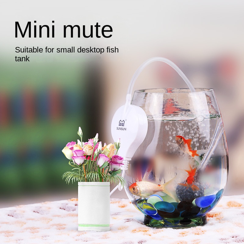 Máy Bơm Oxy Cho Bể Cá mini Tiện Lợi