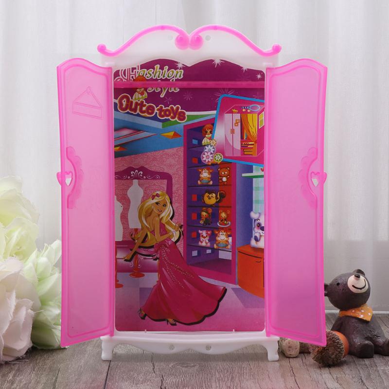 Tủ Quần Áo Cho Búp Bê Barbie