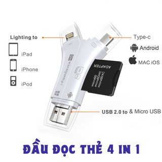 Đầu đọc thẻ SD trên MỌI LOẠI THIẾT BỊ