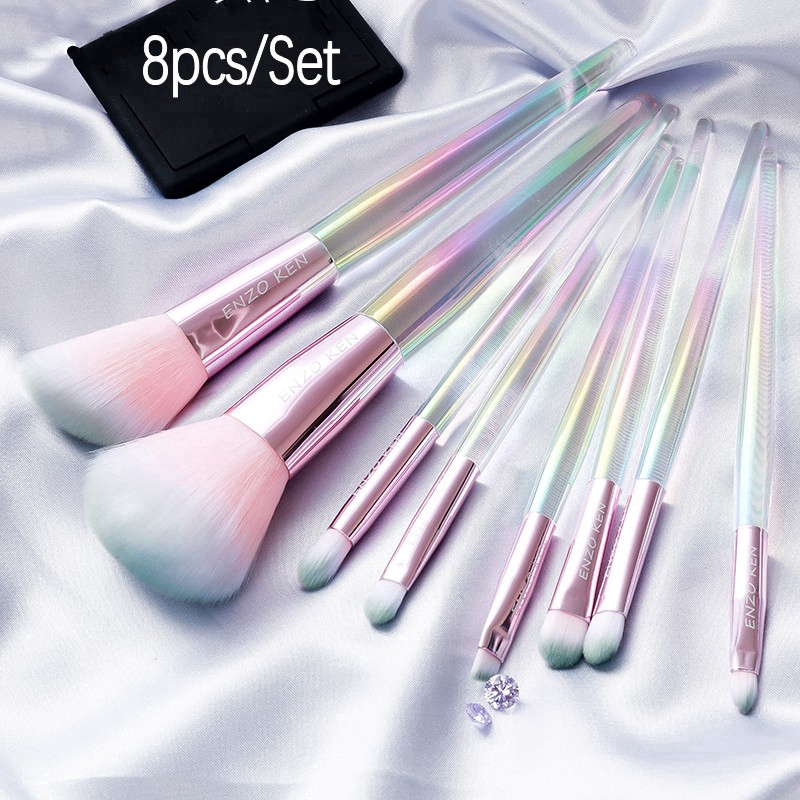 Bộ 8 cọ trang điểm đa năng tiện dụng bền bỉ