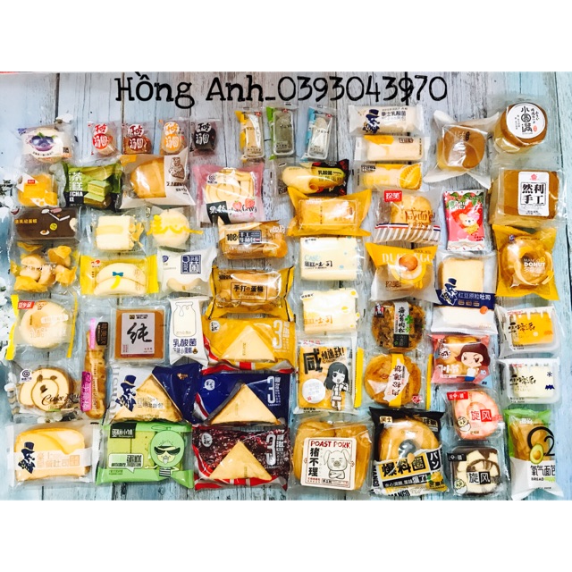 Bánh mix thùng 2kg (tặng 2 bimbim cánh gà)