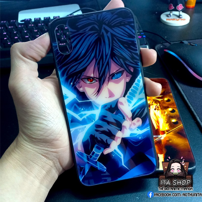 Ốp lưng điện thoại Sasuke - NARUTO cho I.phone 5/5s 6/6s 6+/6s+ 7/8 7+/8+ X Xs Xr Xs max 11 11 Pro 11 pro max 12 12 pro