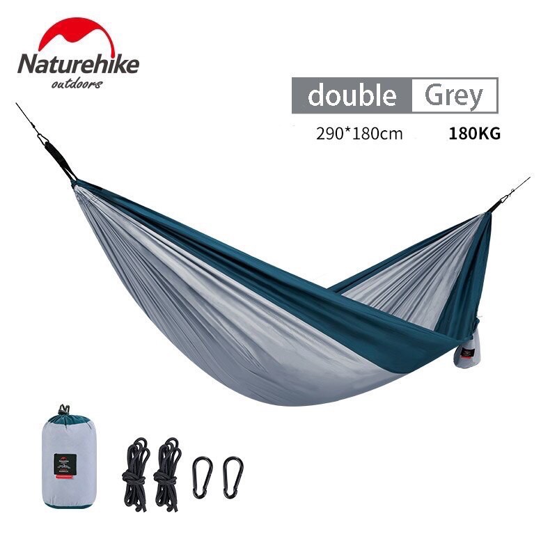 Võng naturehike campoutvn cắm trại du lịch võng dù xếp gọn đơn đôi A200