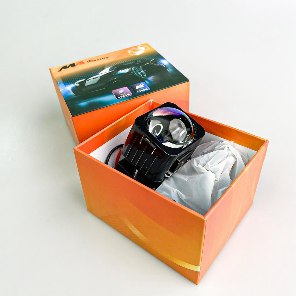 Đèn 1.5 Ma Racing - Bi Pha 45W Sáng Siêu Mạnh, Lắp Pha Ô Tô Xe Máy ( Giá Không Bao Gồm Phụ Kiện)