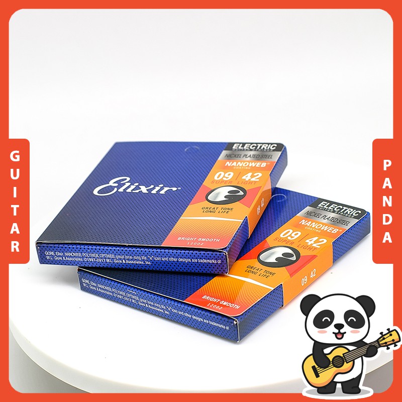 Bộ Dây Đàn Guitar Điện Elixir 12002 12052 | Guitar Panda