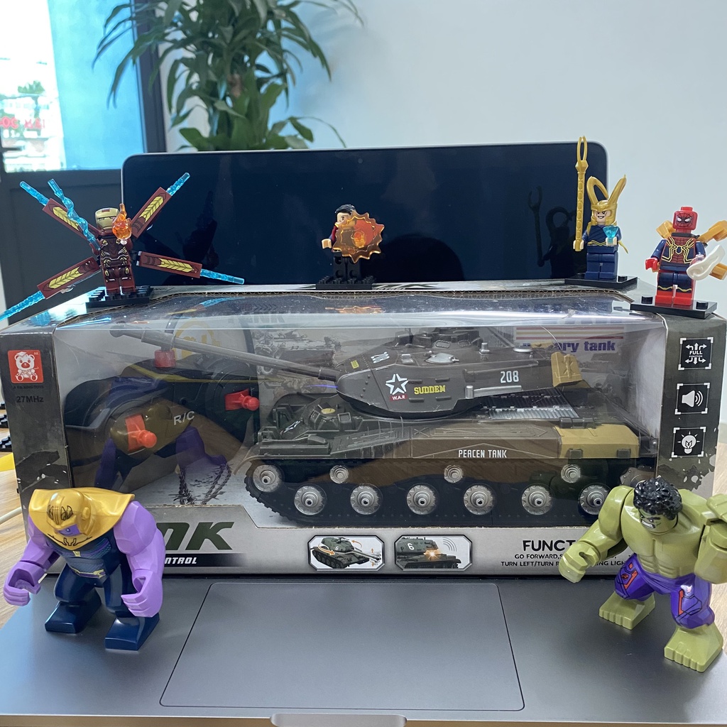 Đồ Chơi Xe Tăng Điều Khiển Từ Xa – Xe OTO Xe Tăng Chiến Đấu – Model AKX529-6