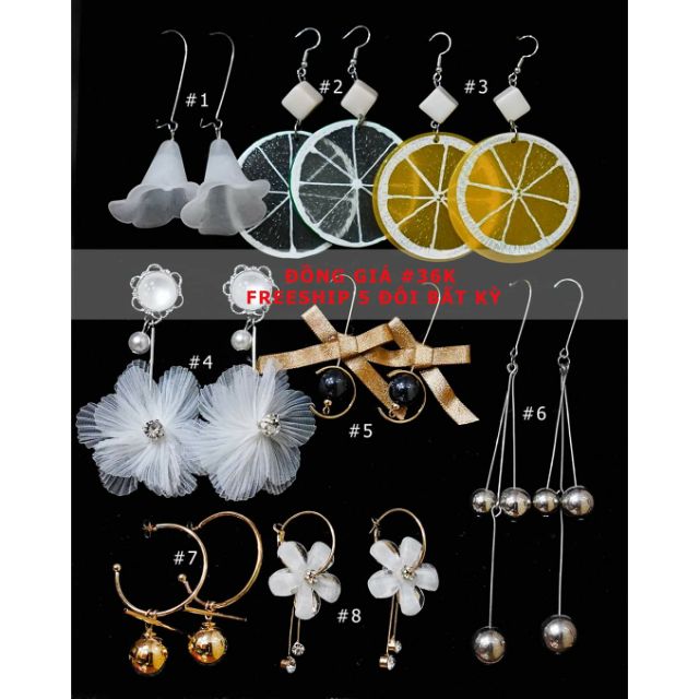 [Hana Gift] Khuyên tai xinh đẹp