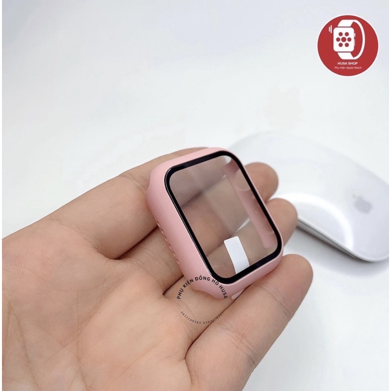 Ốp Cường Lực Bảo Vệ Toàn Diện Apple Watch 1/2/3/4/5/6/se size 38mm 40mm 42mm 44mm