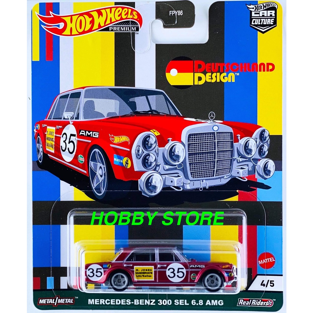 Xe mô hình Hot Wheels Premium Deutschland Design