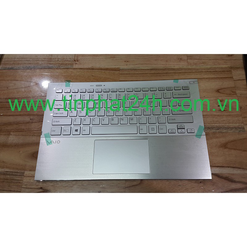 Thay Vỏ Mặt C Laptop Sony Vaio PRO13 SVP13 SVP13217SCS VỎ MẶT C MẶT BÀN PHÍM