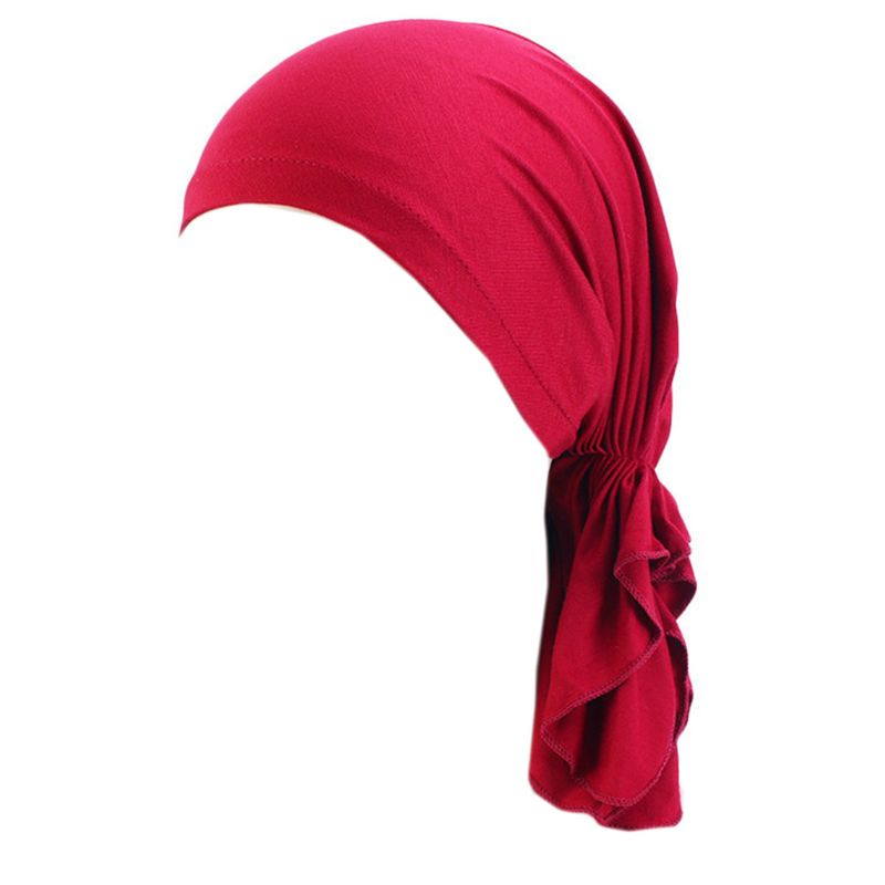 Mũ Turban Trùm Đầu Màu Sắc Thời Trang Cho Phụ Nữ Hồi Giáo