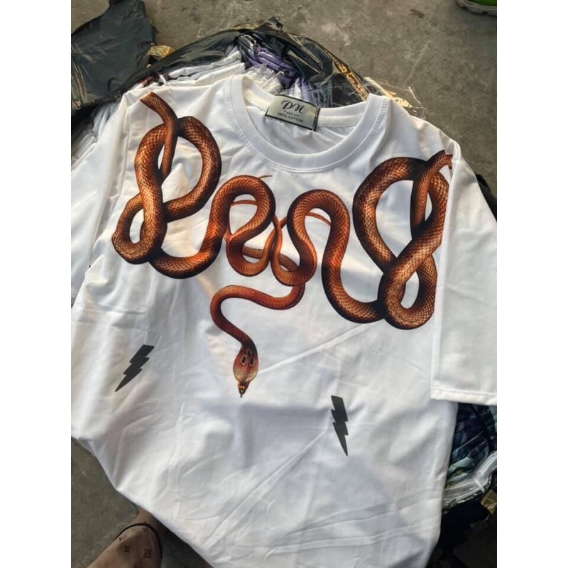 [ Giá Huỷ Diệt ] Áo thun dáng rộng tay lỡ - rắn 3D | BigBuy360 - bigbuy360.vn