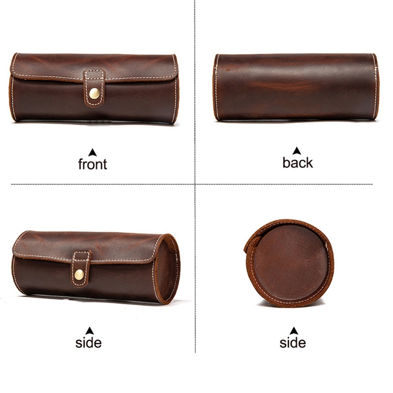 Hộp Đựng Đồng Hồ 3 Ngăn Sức Chứa Lớn Tiện Dụng Khi Đi Du Lịch