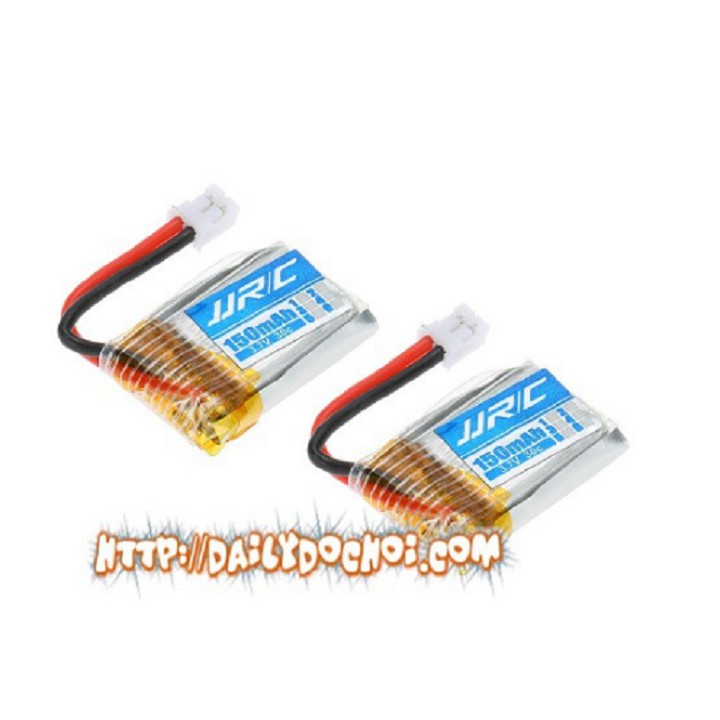 Pin máy bay JJRC H36 3.7V 150mah chân to
