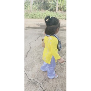 Bộ thun bà ba bé gái 8-22kg