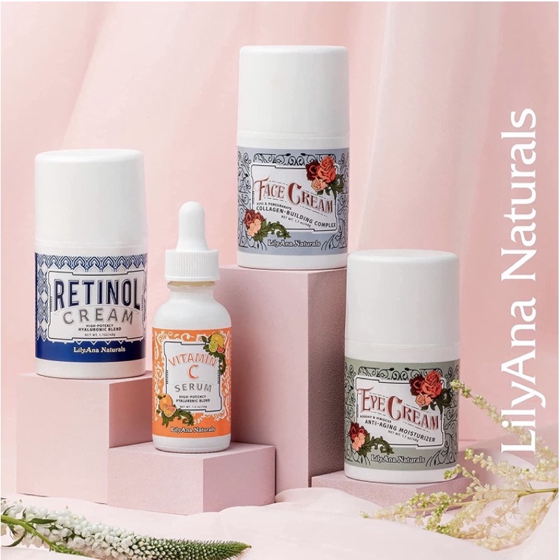 Kem dưỡng ẩm săn chắc và làm sáng da mờ thâm LilyAna Naturals Face Moisturizer 48g USA