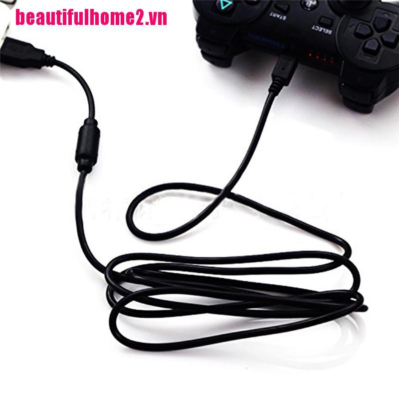 Dây Cáp Sạc Dữ Liệu Usb 2.0 5-pin Dài 1.8m Cho Tay Cầm Chơi Game Ps3