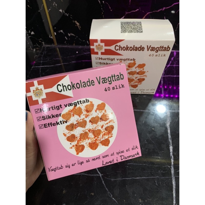 Kẹo Socola Giảm Cân Đan Mạch Loại Mạnh 40 viên | BigBuy360 - bigbuy360.vn