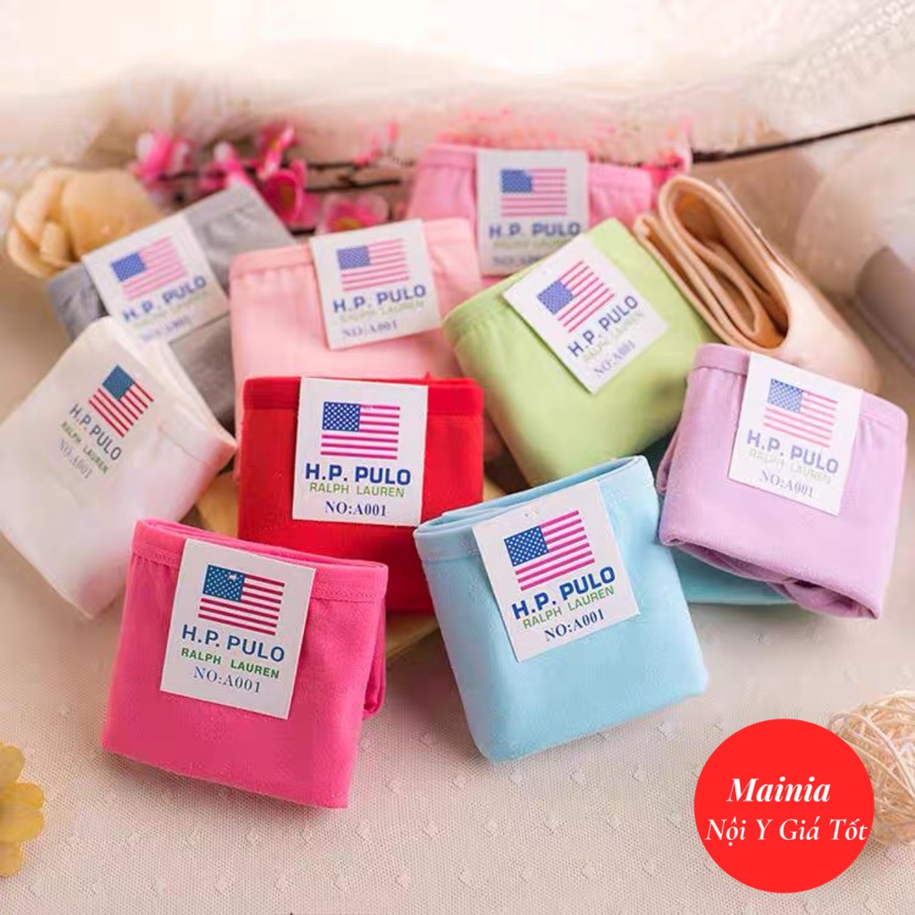 [Có Bigsize] Quần Lót Cotton Nữ PULO Xuất Mỹ Co Giãn Thấm Hút Mainia Shop | BigBuy360 - bigbuy360.vn