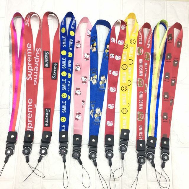 Dây đeo điện thoại strap (dây vải) bản to - siêu dai chắc - dễ tháo lắp