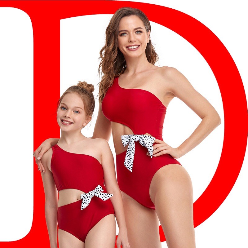 (Sẵn) Set bikini,đồ bơi dễ thương cho mẹ và bé