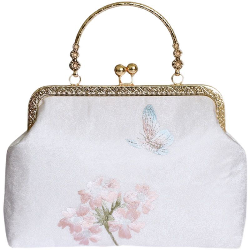 HAPPY HOMLIV Túi xách thêu họa tiết phong cách Hán phục cổ điển