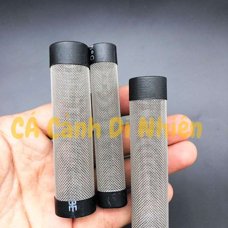 Bịt tép inox cho đầu in phi 12 16 18 21 - Tránh hút tép cá nhỏ vào hộp lọc hồ cá thủy sinh