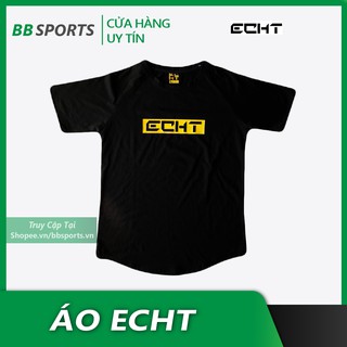 Áo thun echt cao cấp - áo tập gym hàng xuất dư xịn - bb sports