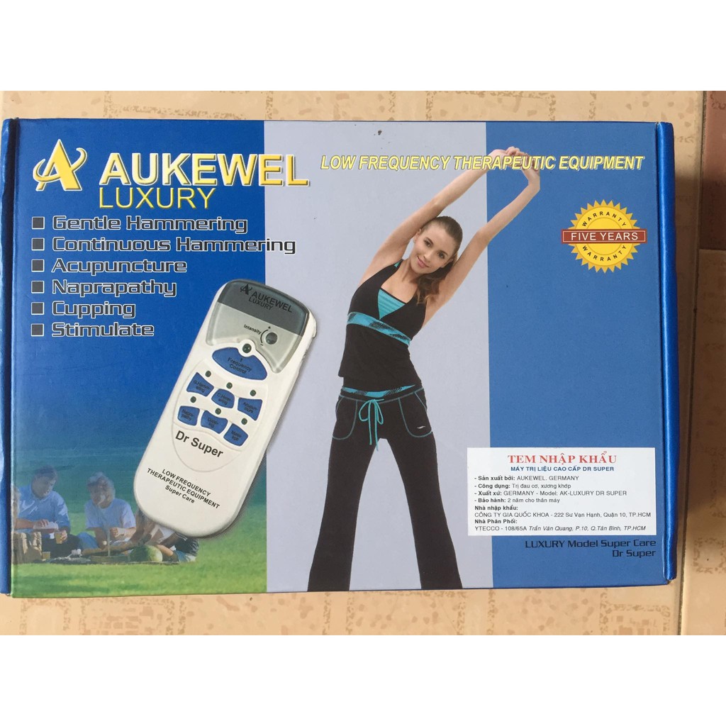 Máy mát xa trị liệu Aukewel Luxury