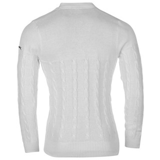 Áo len mỏng trắng Slazenger size S