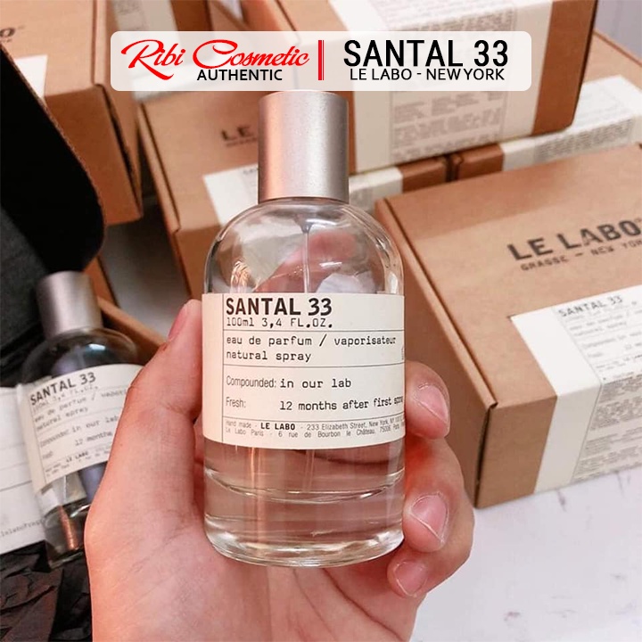 Nước hoa Le Labo Santal 33 - Lưu hương 12 tiếng [Có - Bill]