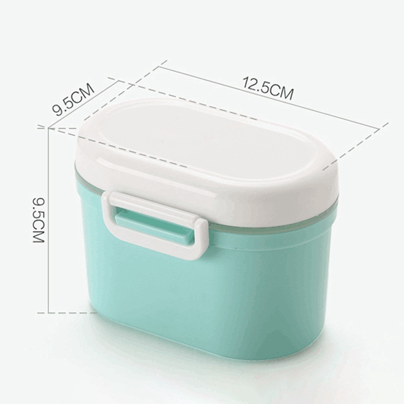 Hộp đựng sữa bột 400g kín khí gọn nhẹ
