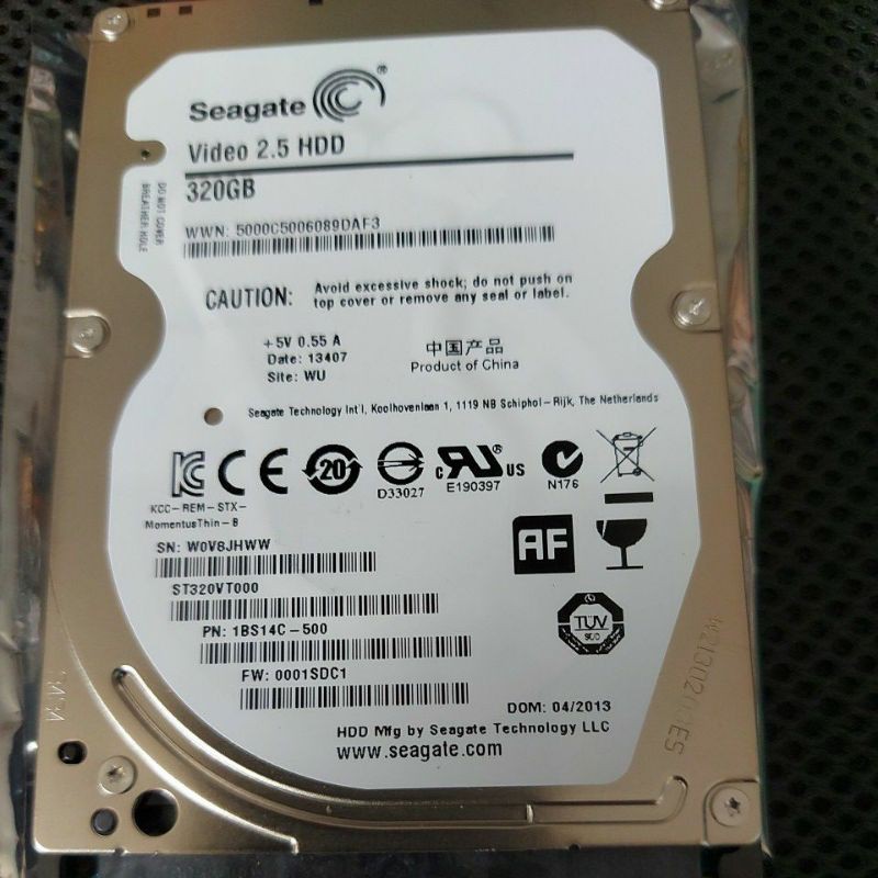 Ổ Cứng Di Động 320gb Hdd 2.5 "cho Laptop Notebook Sata Pc Ps3 Ps4 | BigBuy360 - bigbuy360.vn