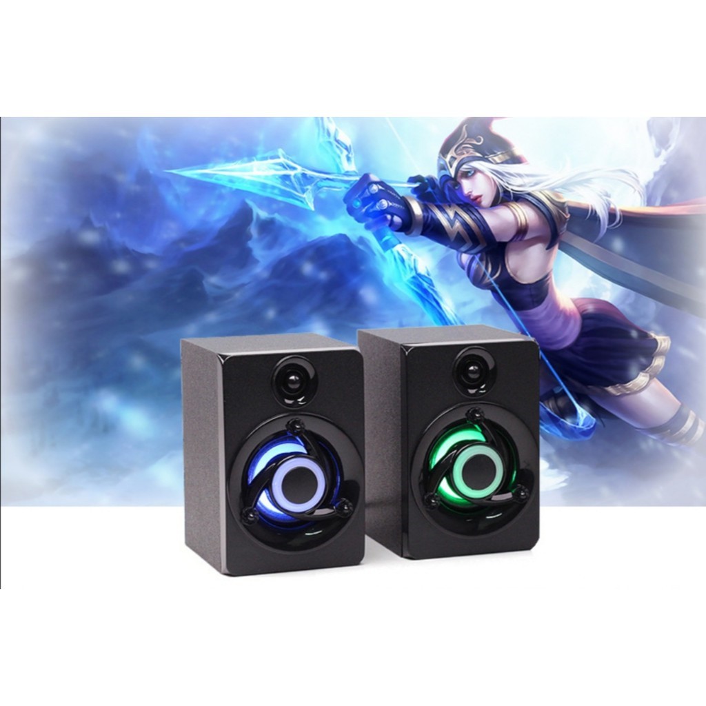 Loa bluetooth nghe nhạc bass khỏe cho máy tính điện thoại tivi giá rẻ chính hãng speakers FT - 380U - Loa 2.1