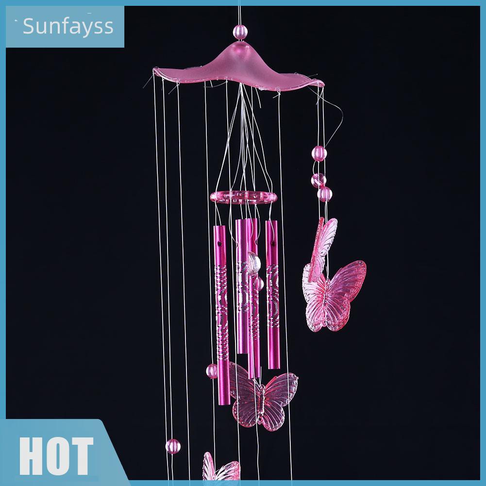 Chuông Gió Hình Bướm Trang Trí Nhà Cửa