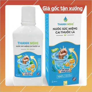 1 chai Cai thuốc lá thuốc lào Thanh Nghị mẫu mới 400ml
